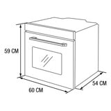 Koblenz Horno de 60cm