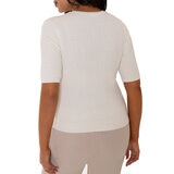 Mario Serrani Italy Sueter para Dama Blanco Grande