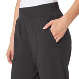 Mondetta Pantalones Capri para Dama Negro Extra Grande