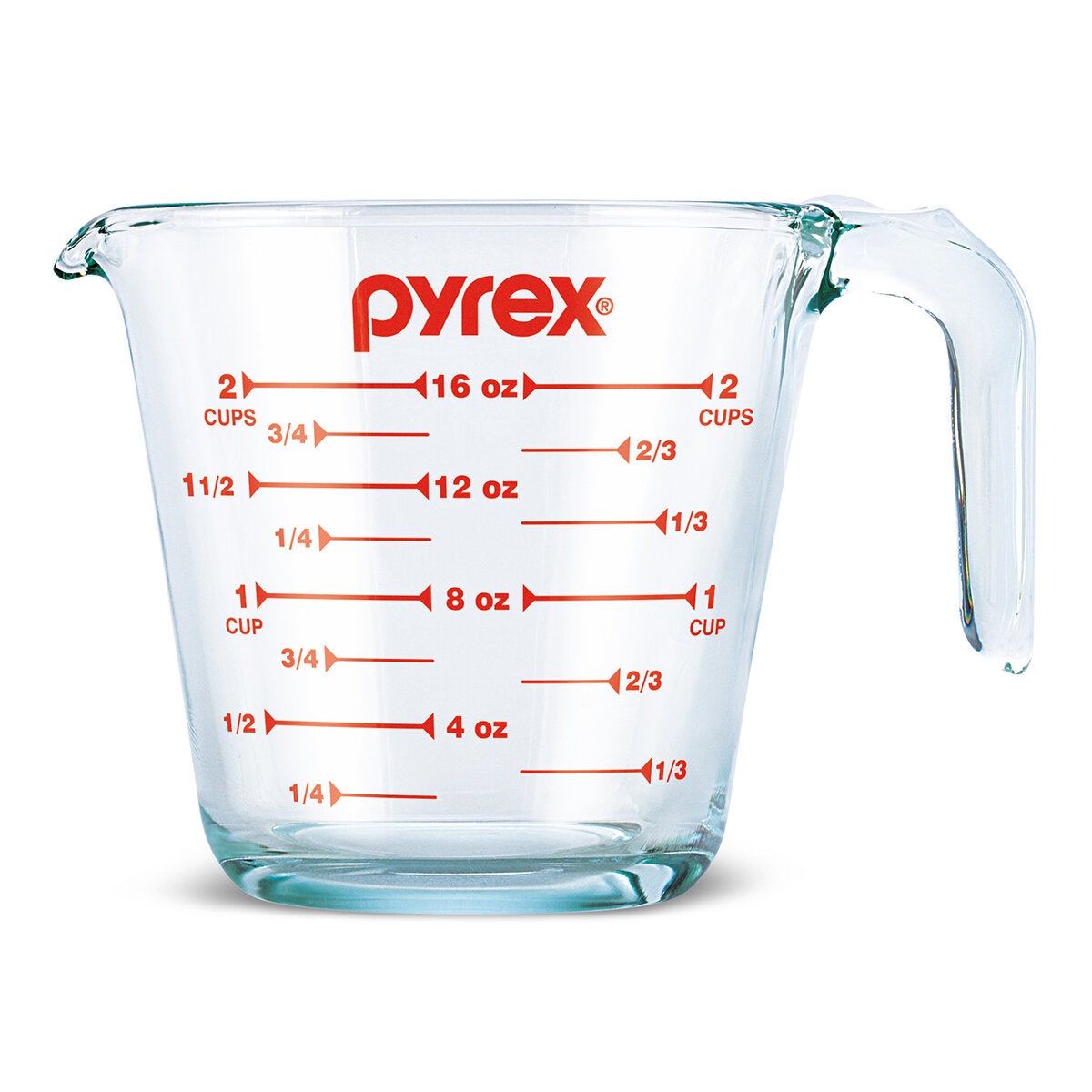 Pyrex Juego de 3 Tazas Medidoras de Vidrio