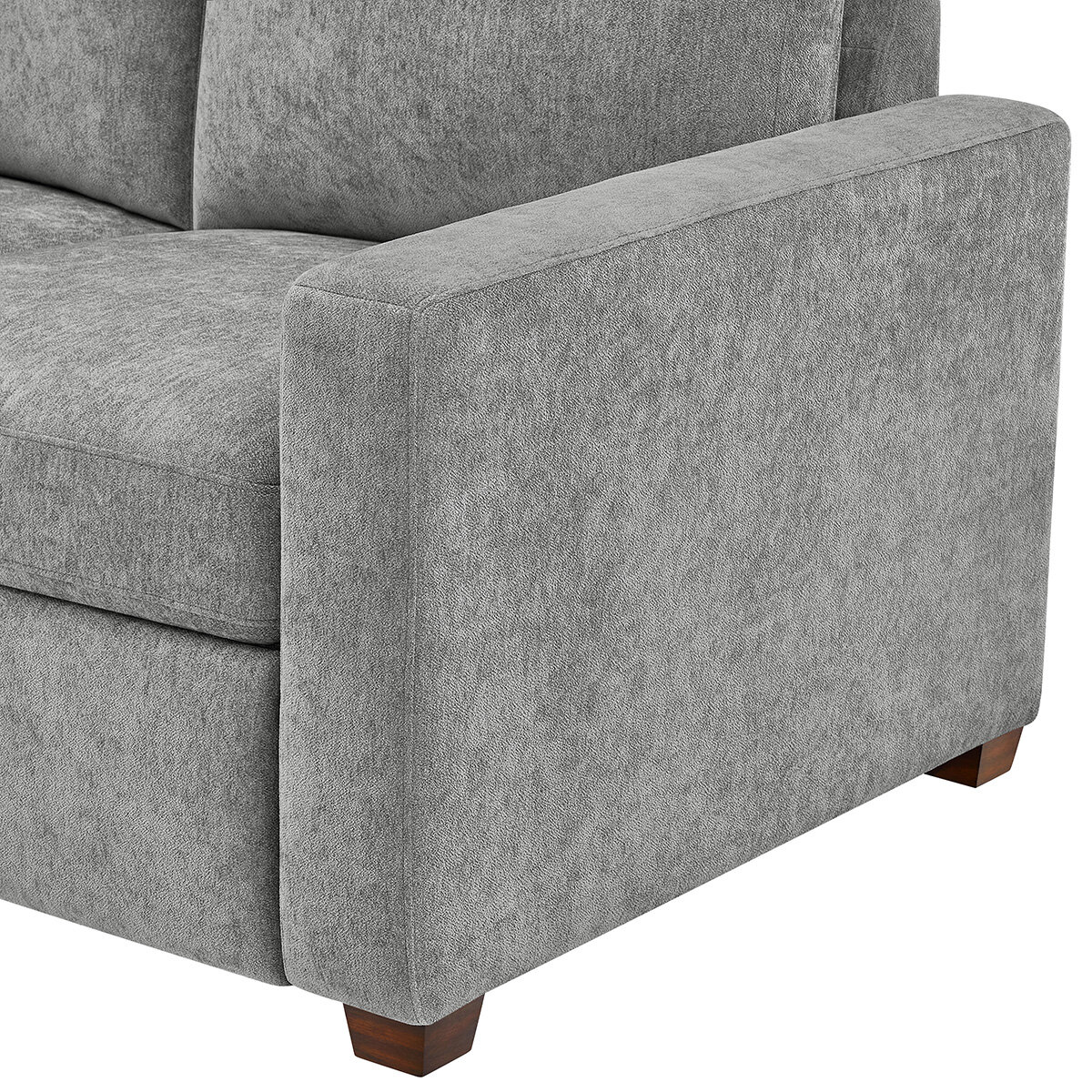 Thomasville, Sofá Estilo Chaise Reversible De Tela De 2 Piezas Con Reposapiés Eléctrico Y Almacenamiento