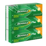 Berocca Vitaminas Calcio y Magnesio 3 Tubos de 10 Comprimidos Efervescentes c/u