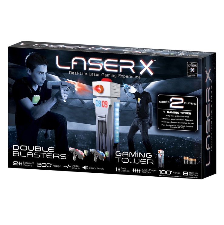 Laser X, 2 Pistolas y torre Costco México