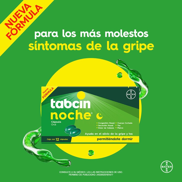 Tabcin Pods Noche 2 Cajas de 12 Cápsulas c/u