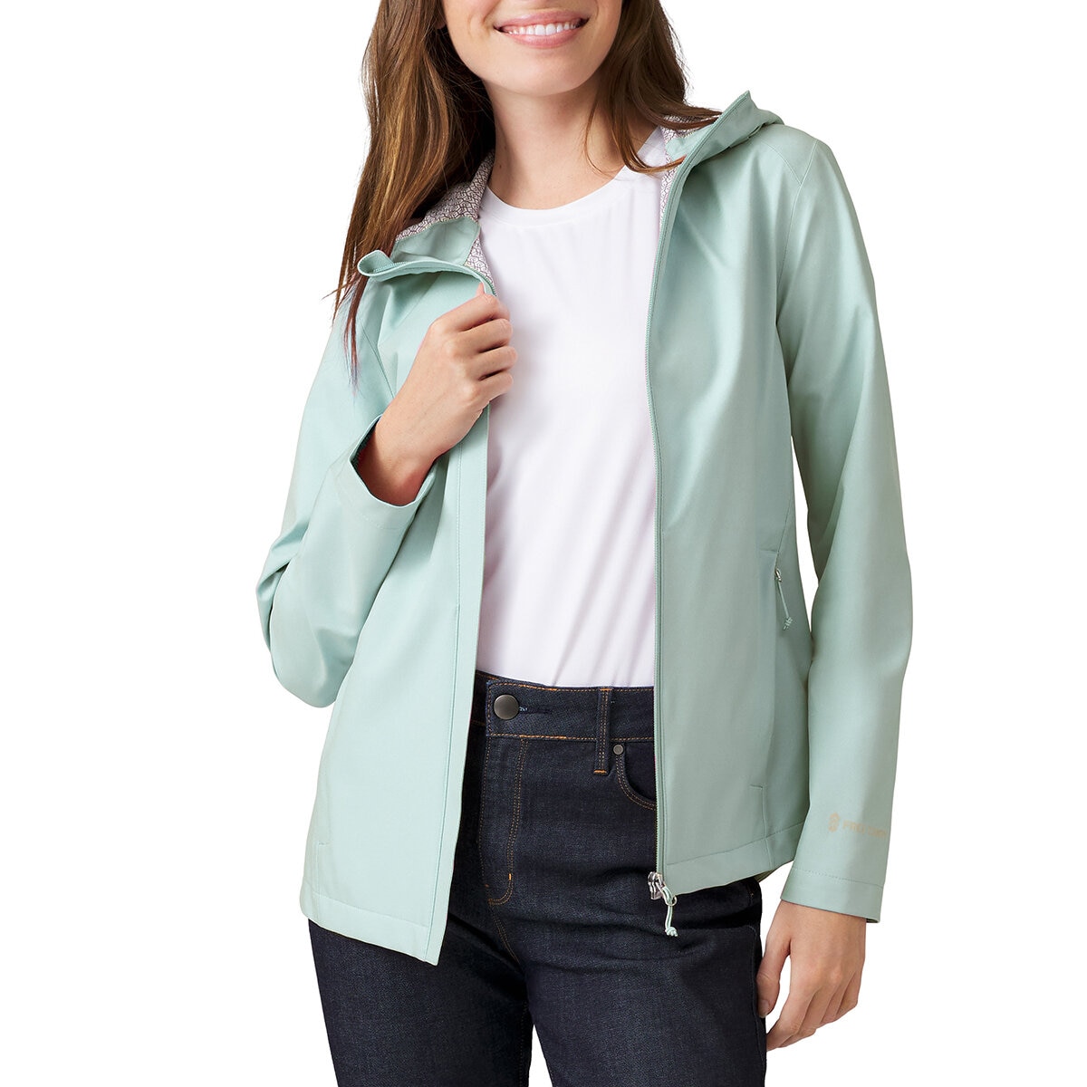 Free Country Chamarra para Dama Verde Chica