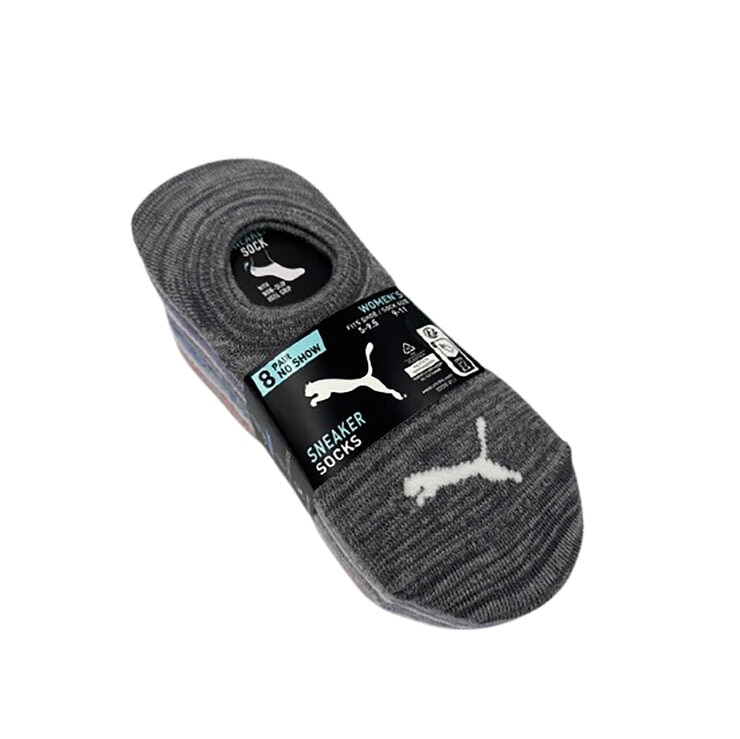 Puma Calcetines para Dama 8 pares negro