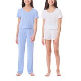 Splendid Pijama 4 piezas para Niñas Varias Tallas y Colores
