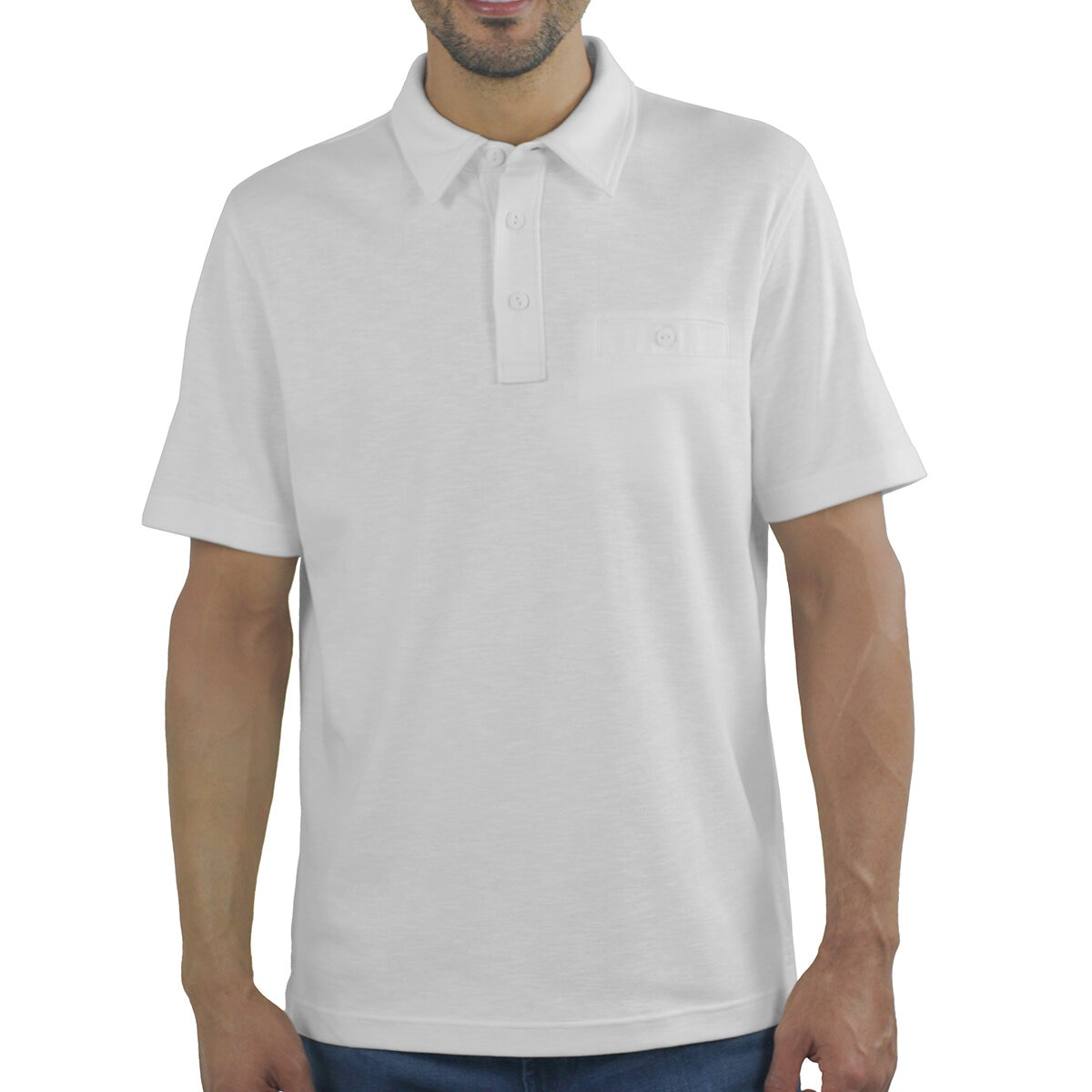 Jachs Polo para Caballero Blanco Mediana