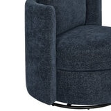 Thomasville, Davos, Juego de 2 Sillones Giratorios de Tela