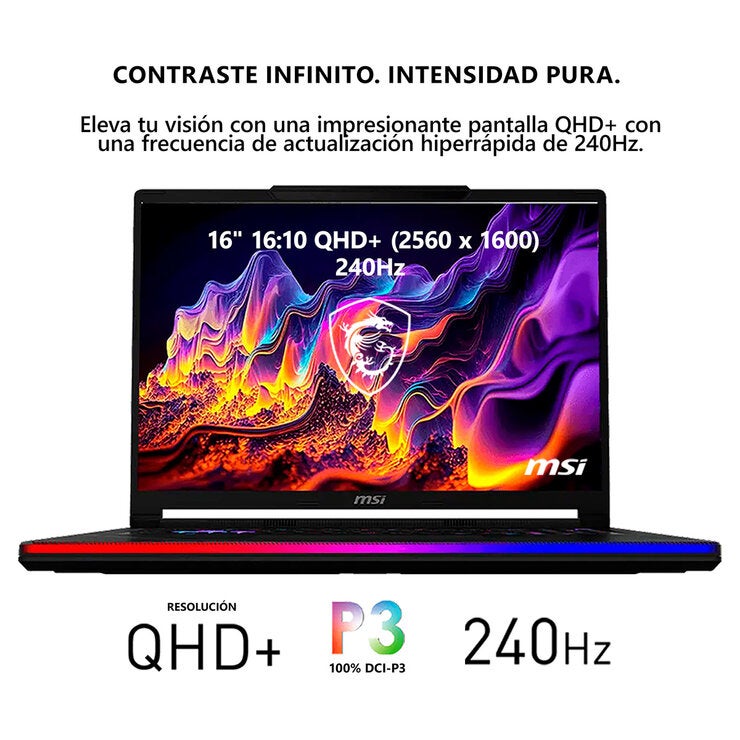 MSI Raider 16 Max Laptop Gaming 16" QHD+ GeForce RTX 5080 Intel Core Ulta 9 290 HX 32GB 1TB SSD. MSI Raider 16 Max Laptop Gaming 16" QHD+ GeForce RTX 5080 Intel Core Ulta 9 290 HX 32GB 1TB SSD.