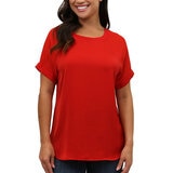 Leo & Nicole Blusa para Dama Rojo Chica