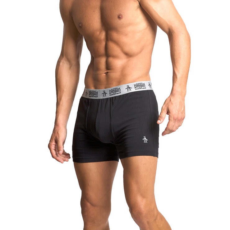 An Original Penguin Boxer para Caballero 3 piezas Negro Mediana An Original Penguin Boxer para Caballero 3 piezas Negro Mediana