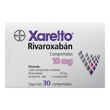 Xarelto 10 mg 30 Comprimidos