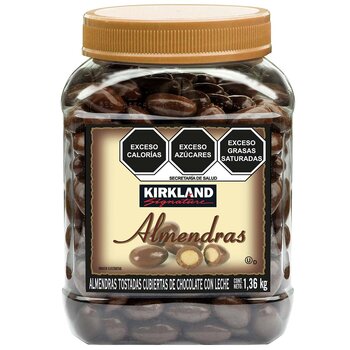 Kirkland Signature Almendras Cubiertas de Chocolate 1.36 kg