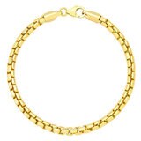 Pulsera para Dama, Oro Amarillo de 14K de 19.05cm