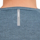 Karbon Camiseta Deportiva para Caballero azul extra grande