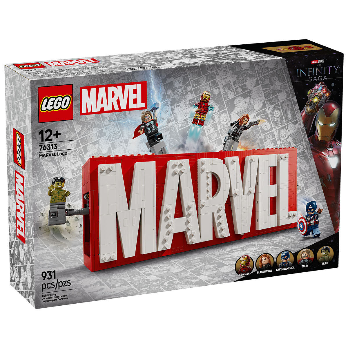 LEGO Super Heroes Logotipo Marvel