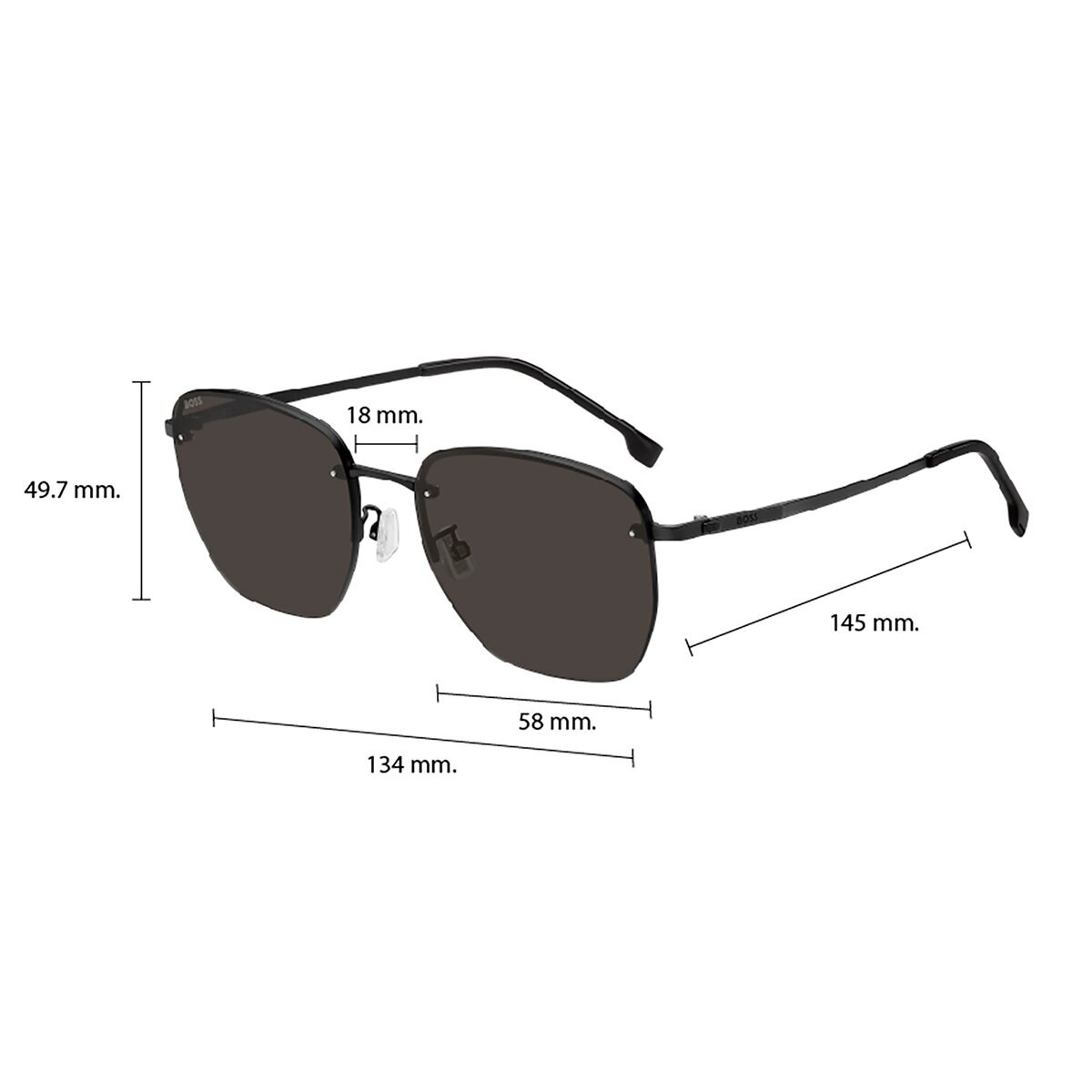 BOSS 1712 F SK Lentes de Sol