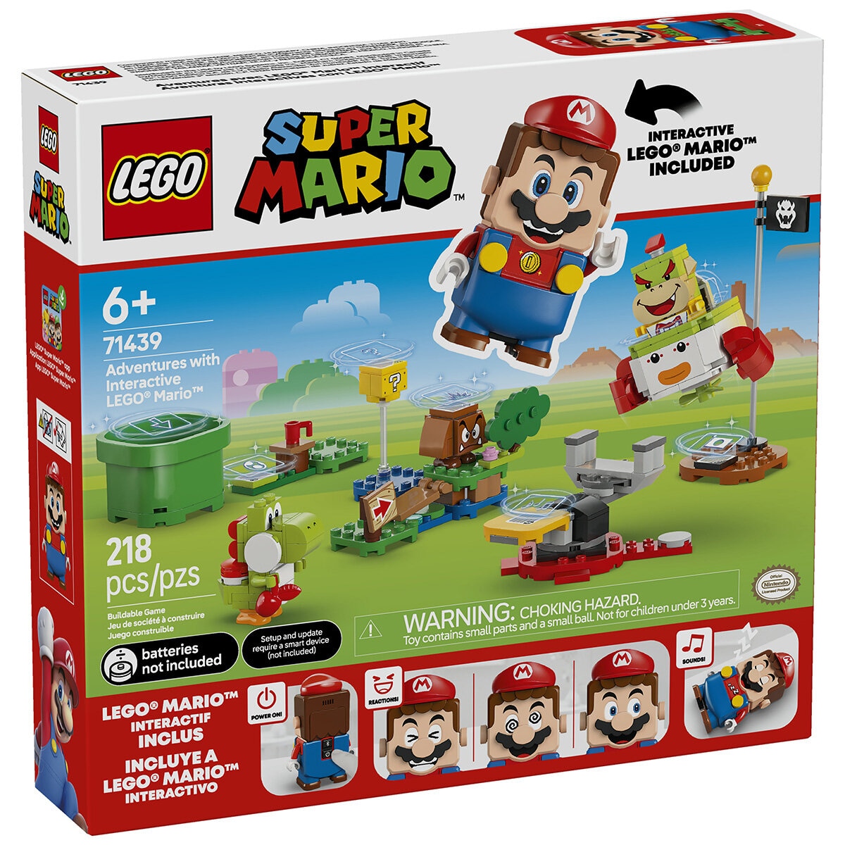 LEGO Super Mario, Aventuras Interactivas con Mario