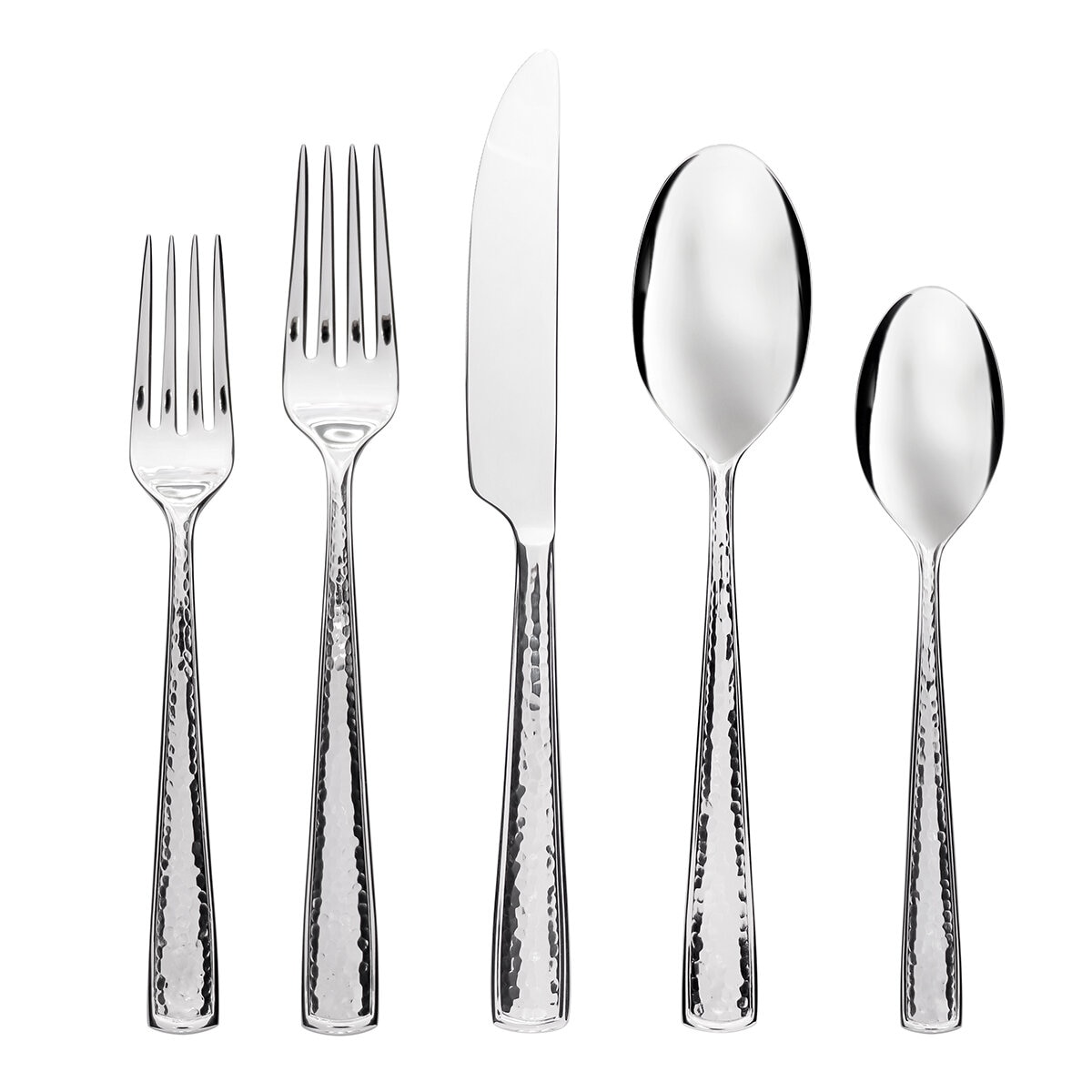 Gourmet Settings Juego de Cubiertos de Acero Inoxidable 20 piezas, Terra