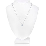 Dije de Diamantes 0.50ctw, Oro Blanco 14K