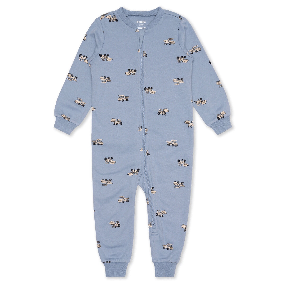 Pekkle Mameluco 2 piezas para Bebés Gris 24 Meses