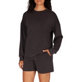 LazyPants Sudadera para Dama Negro Chica