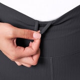 Mondetta Shorts Deportivos para Dama Negro Mediana