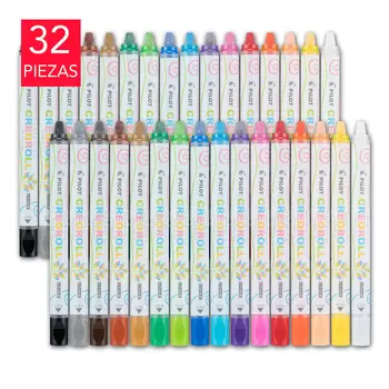 Pilot Creoroll Crayones de Gel 32 Piezas Pilot Creoroll Crayones de Gel 32 Piezas