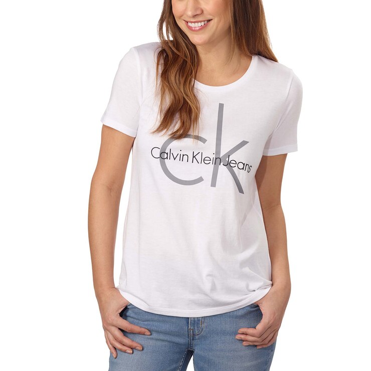 camisa blanca mujer calvin klein