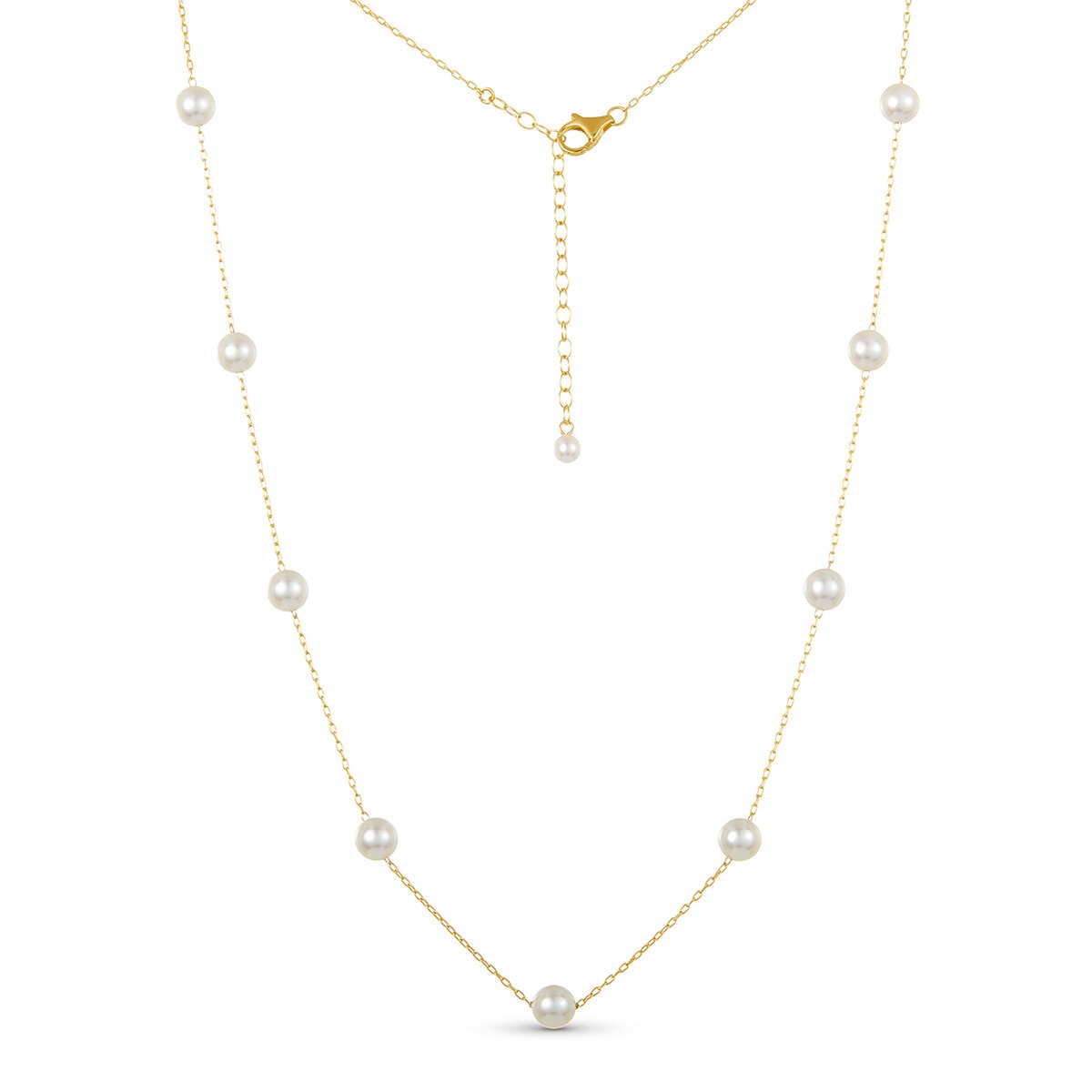 Collar de Perla Akoya, 45.72cm