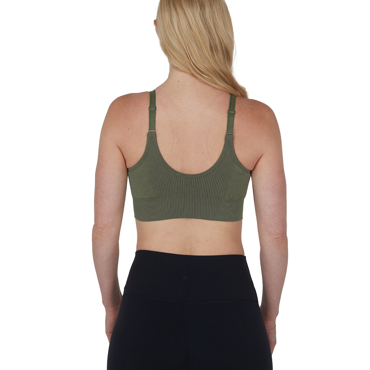 90° Degree By Reflex Brasier deportivo para Dama Negro Grande