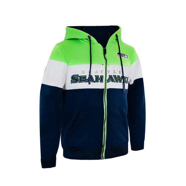 NFL, Sudadera con Capucha y Cierre para Niño, Seahawks