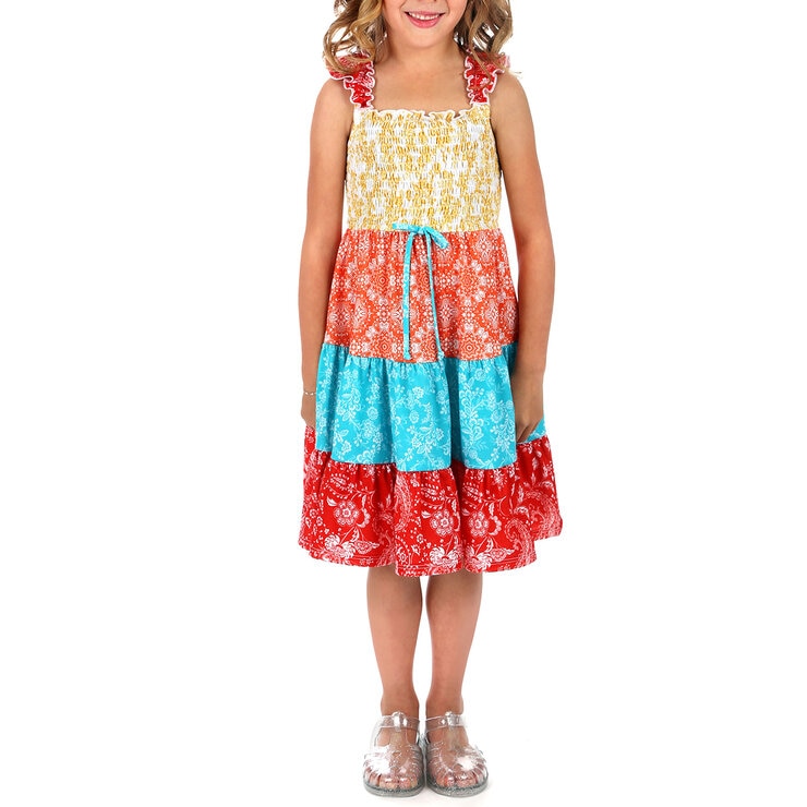 Jona Michelle Vestido para Niñas Varias Tallas y Colores