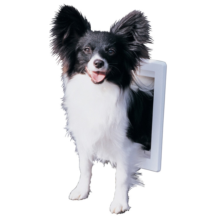 Ideal Pet Products puerta de plástico para perro de raza chica Ideal Pet Products puerta de plástico para perro de raza chica
