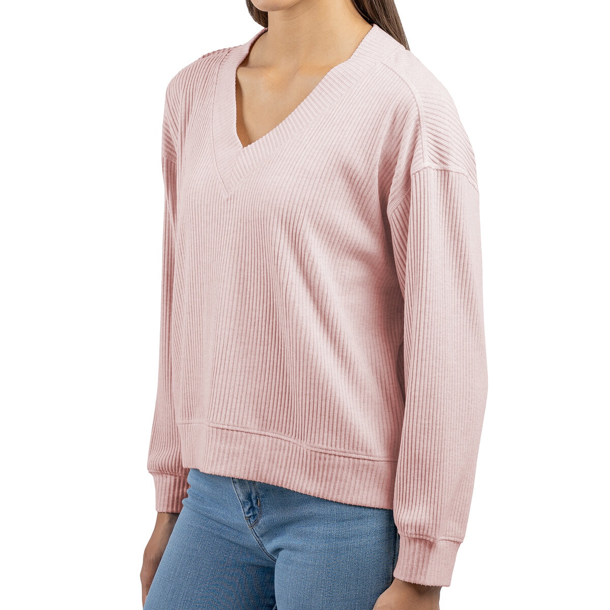 Jachs Girlfriend Blusa para Dama Rosa Mediana