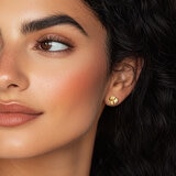 Aretes, Oro Amarillo 14K, Love Knot