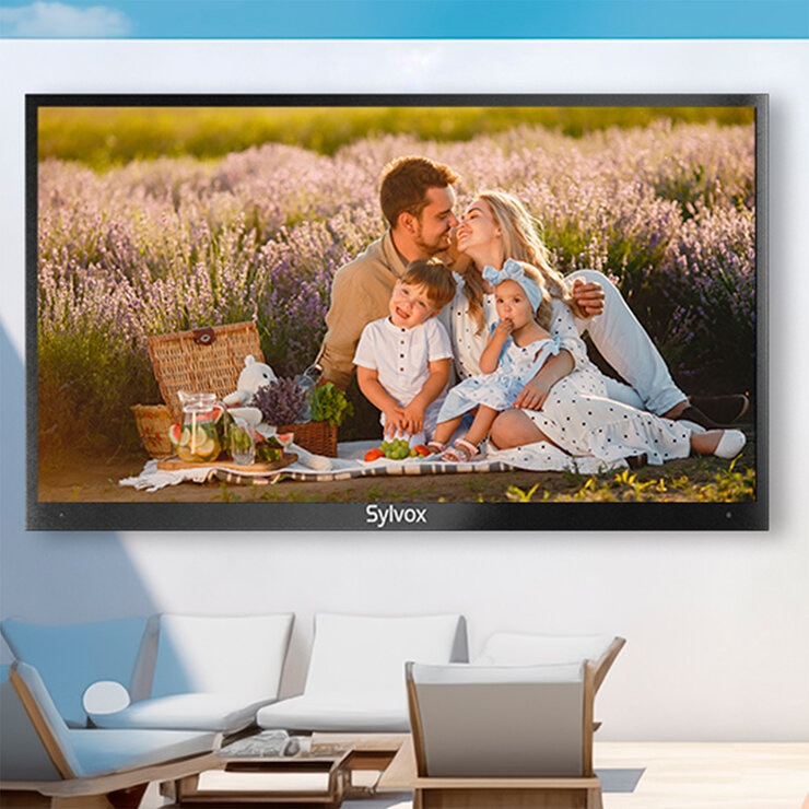 Sylvox Pantalla Outdoor 65" UHD 4K Google TV