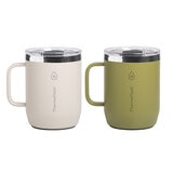 ThermoFlask Taza Para Cafe Con Aislamiento Al Vacio 2 Piezas Varios Modelos