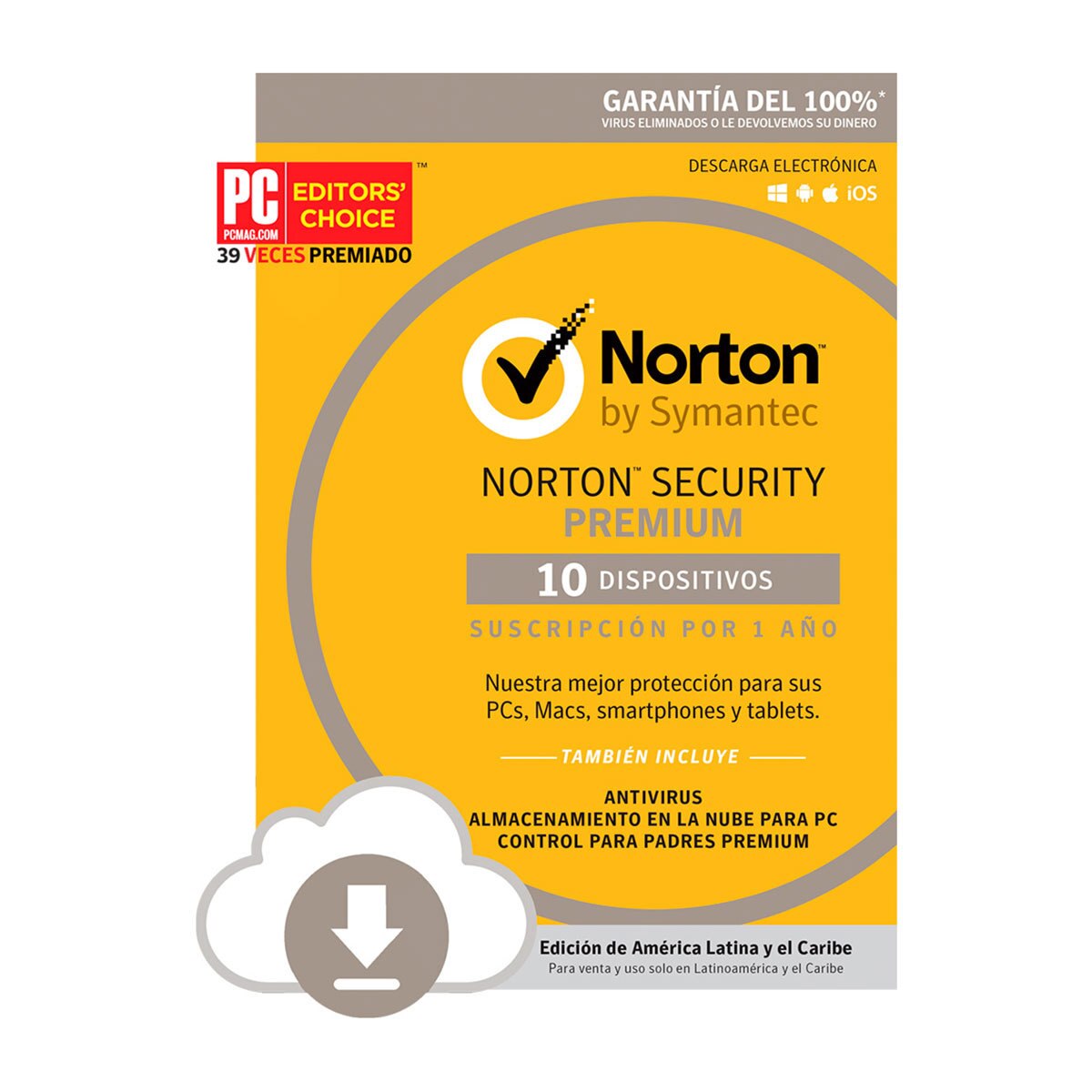 Norton Antivirus Security Premium 3.0 Costco México