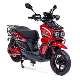 OMO Motocicleta Eléctrica Athena X1 Pro Roja