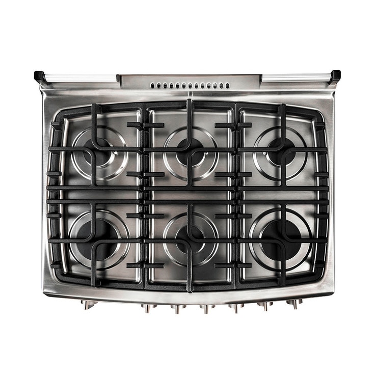 Teka Estufa de gas empotrable con 6 quemadores 76cm