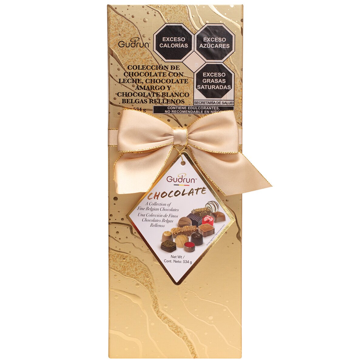 Gudrun Colección de Chocolates Belga Rellenos 534 g