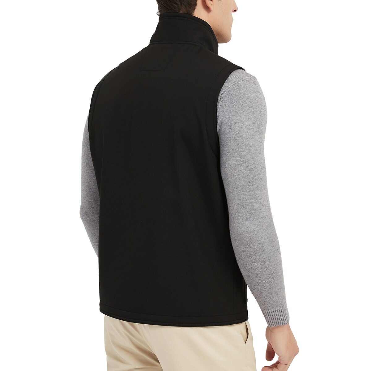 Hawke & Co Chaleco Softshell para Caballero Negro Chica