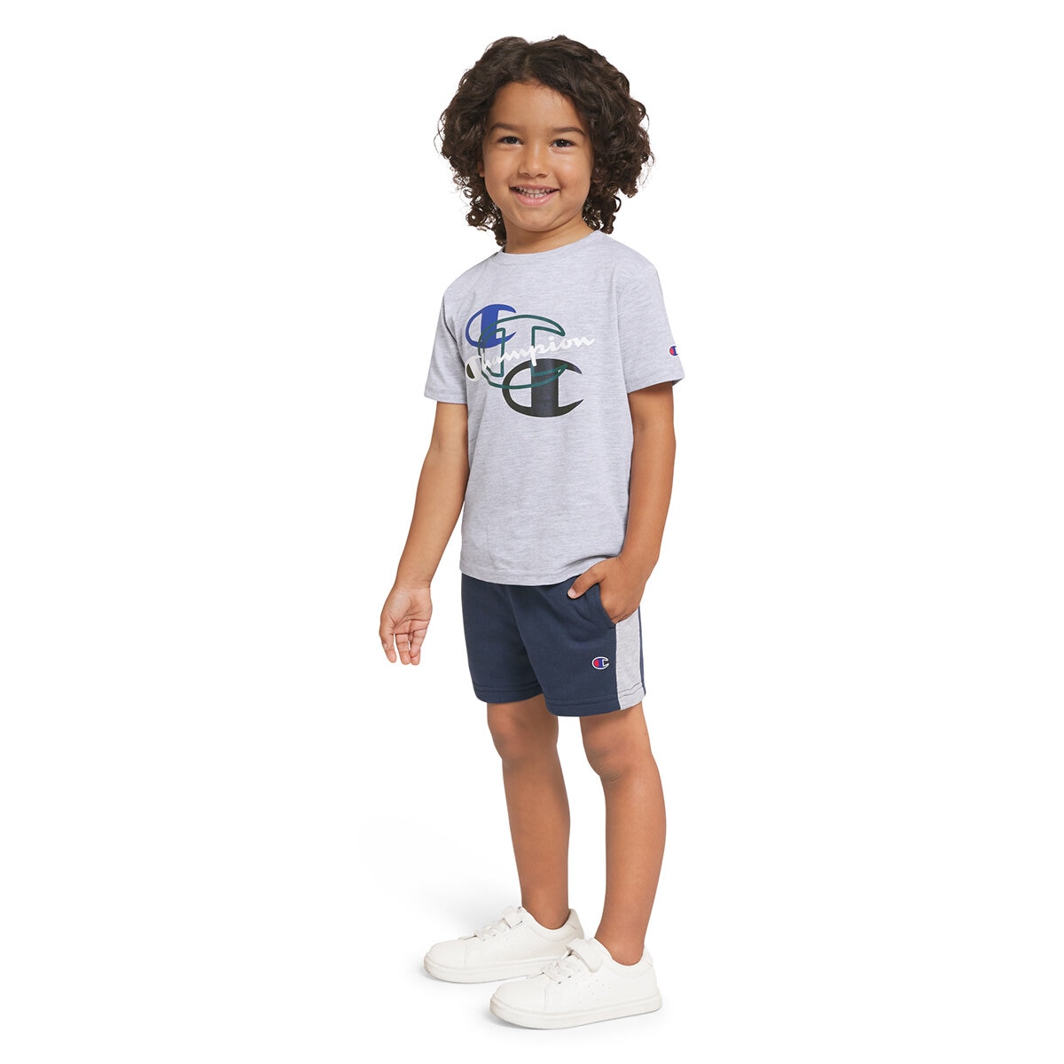 Champion Conjunto de 4 piezas para Niños y Niñas Gris 2 Años Champion Conjunto de 4 piezas para Niños y Niñas Gris 2 Años