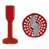 Smeg, batidora de inmersión, rojo