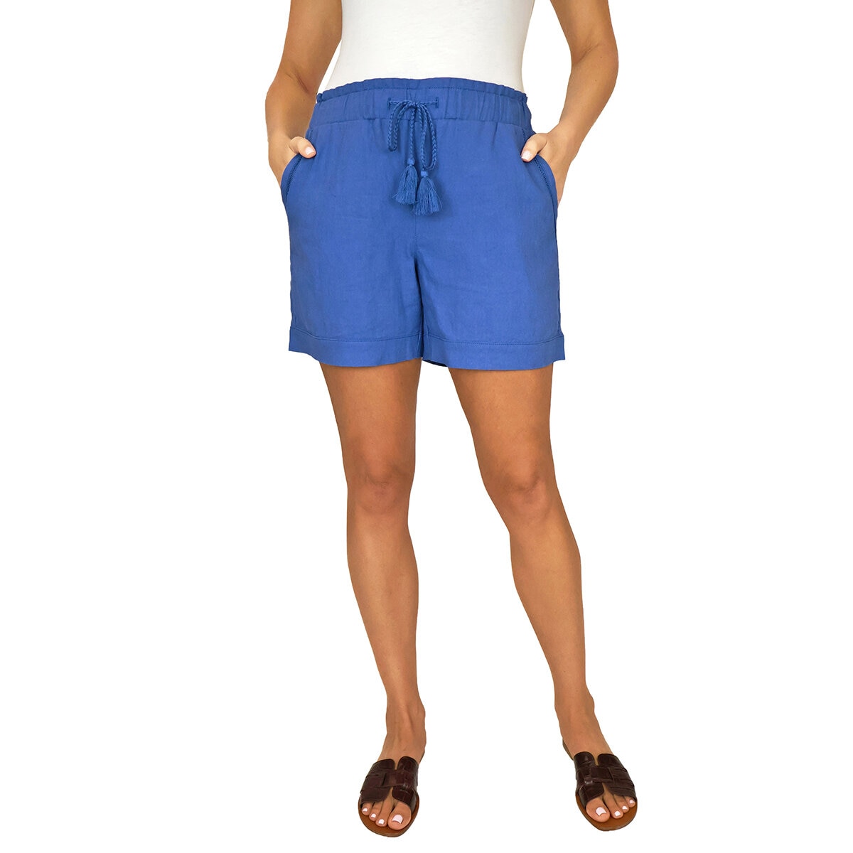 Briggs Shorts para Dama Azul EE Grande Briggs Shorts para Dama Azul EE Grande