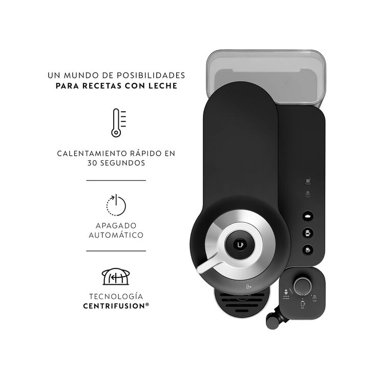 Nespresso, Cafetera Vertuo Lattisima Black