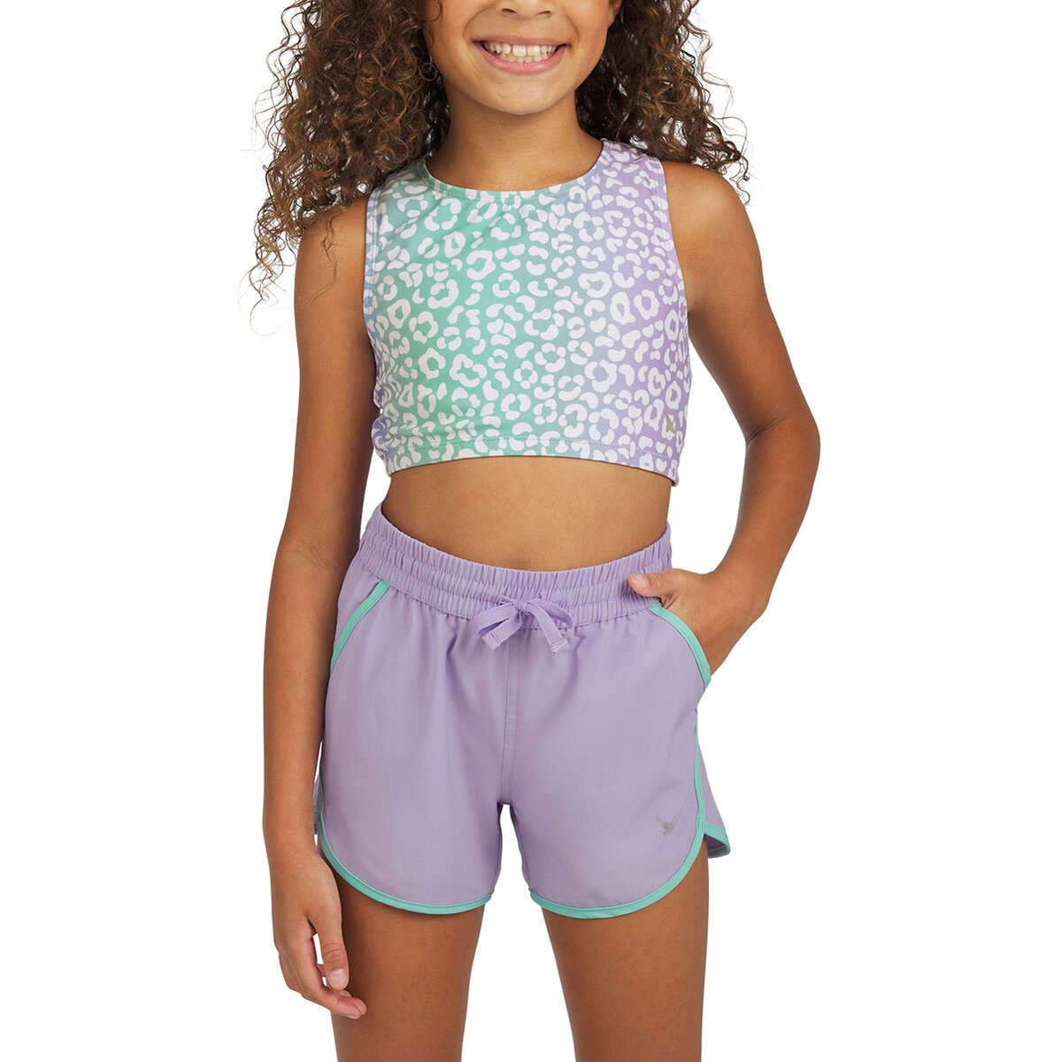 Eddie Bauer Traje de baño para Niñas Morado 10 / 12 Años