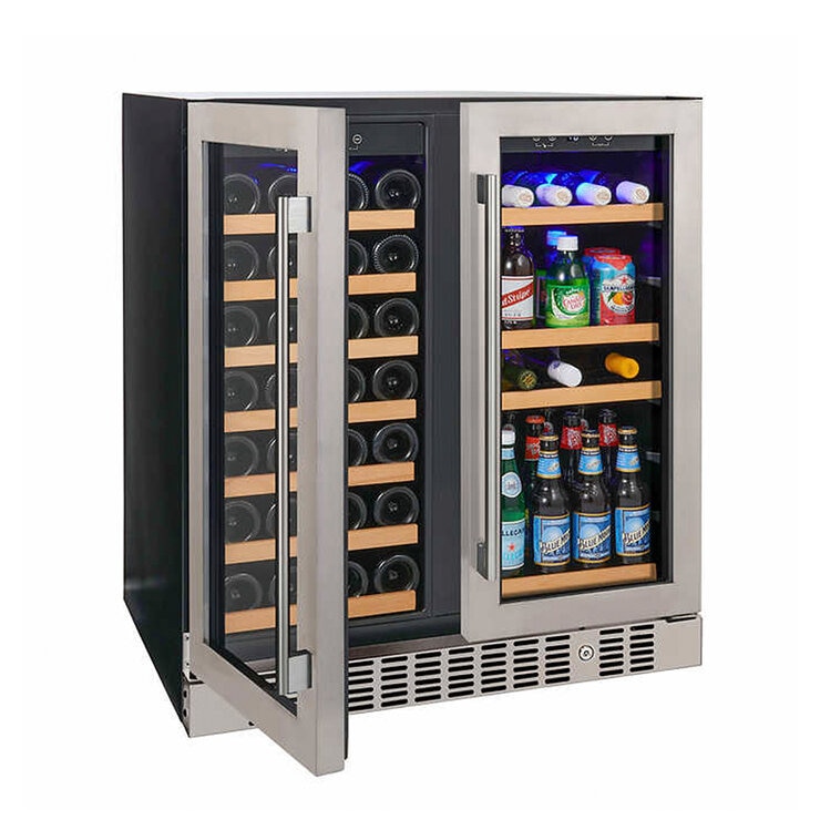 Wine Enthusiast Cava de Vinos y Enfriador de Bebidas